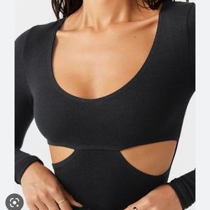 Joah Brown Cut Out Top